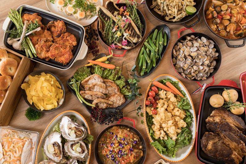 ホテル宮島別荘 ビュッフェ料理